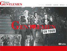 Tablet Screenshot of forevergentlemen.com